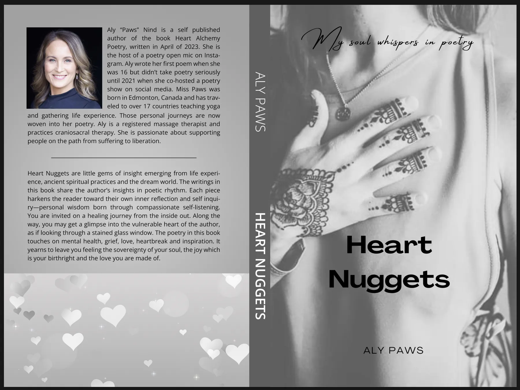Heart Nuggets full book cover by Aly Paws
